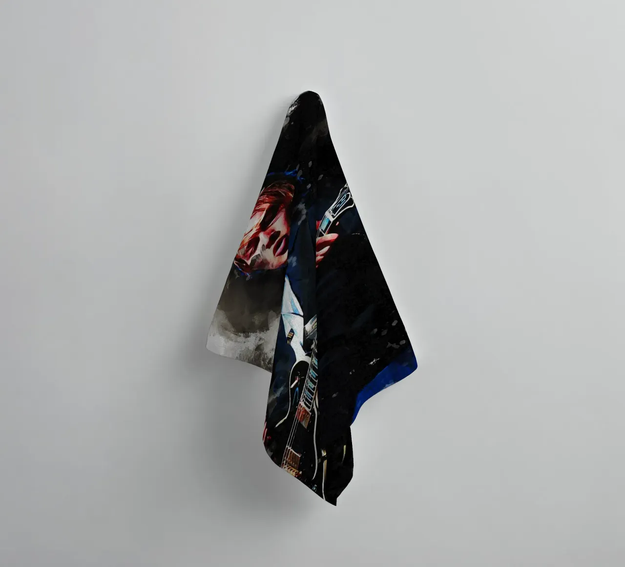 Smudge of Daniel johns towel by Gunawan Rb