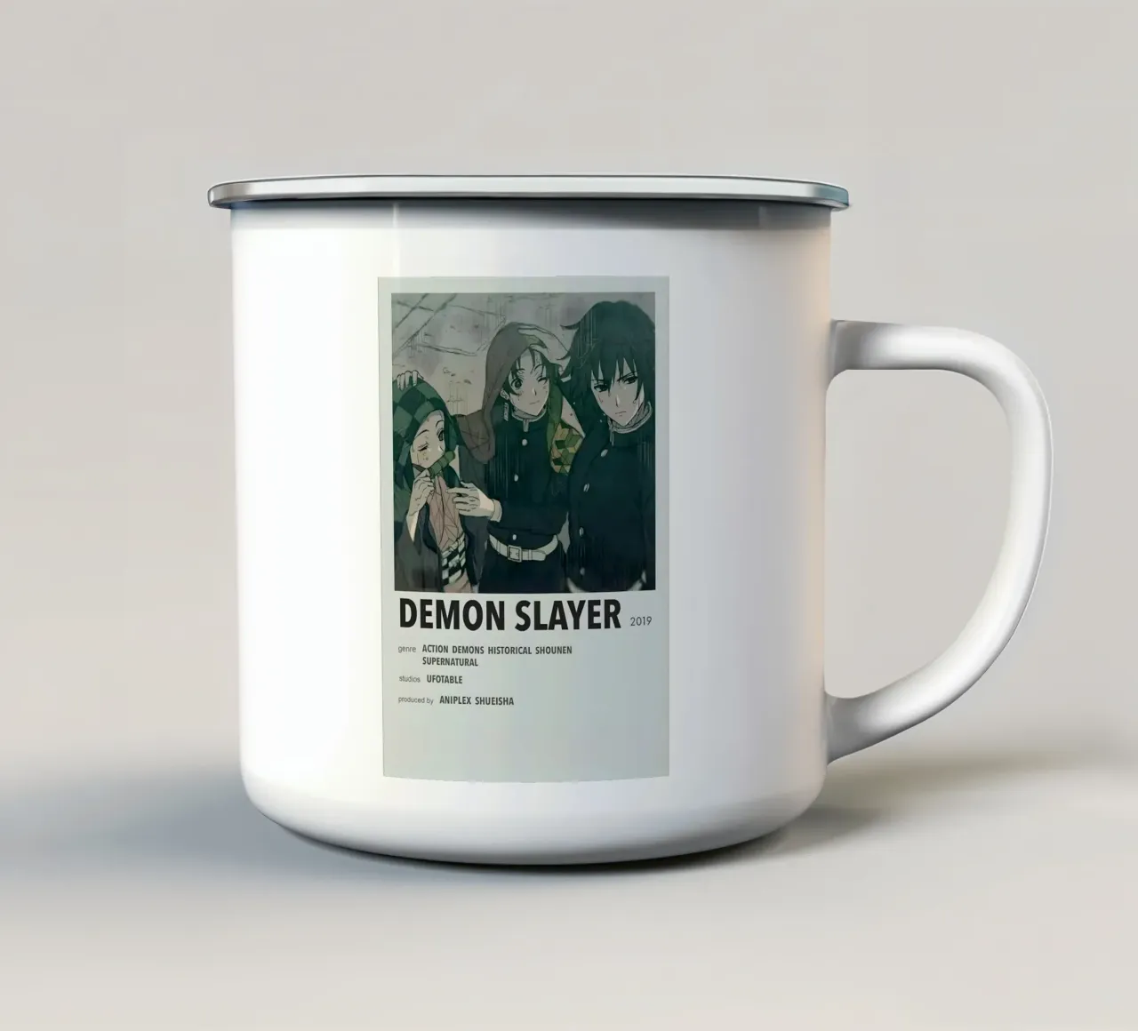 DEMON SLAYER  2019 tazza in smalto da Totoya