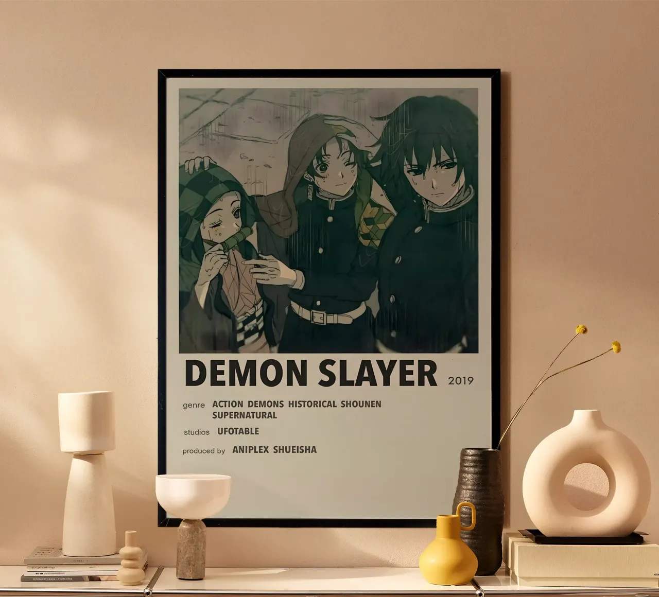 DEMON SLAYER  2019 poster con telaio in plastica da Totoya