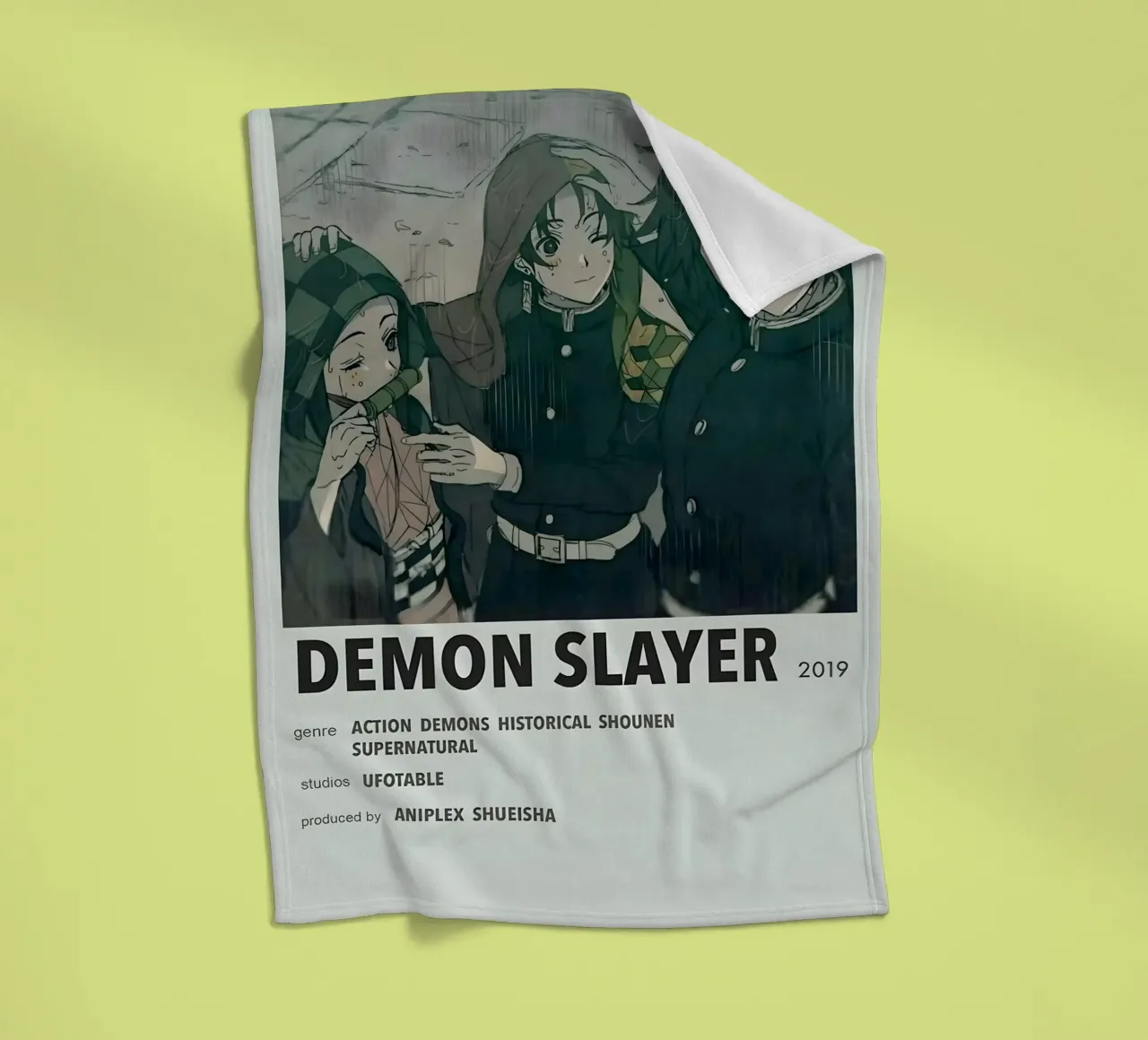 DEMON SLAYER  2019 coperta in pile da Totoya
