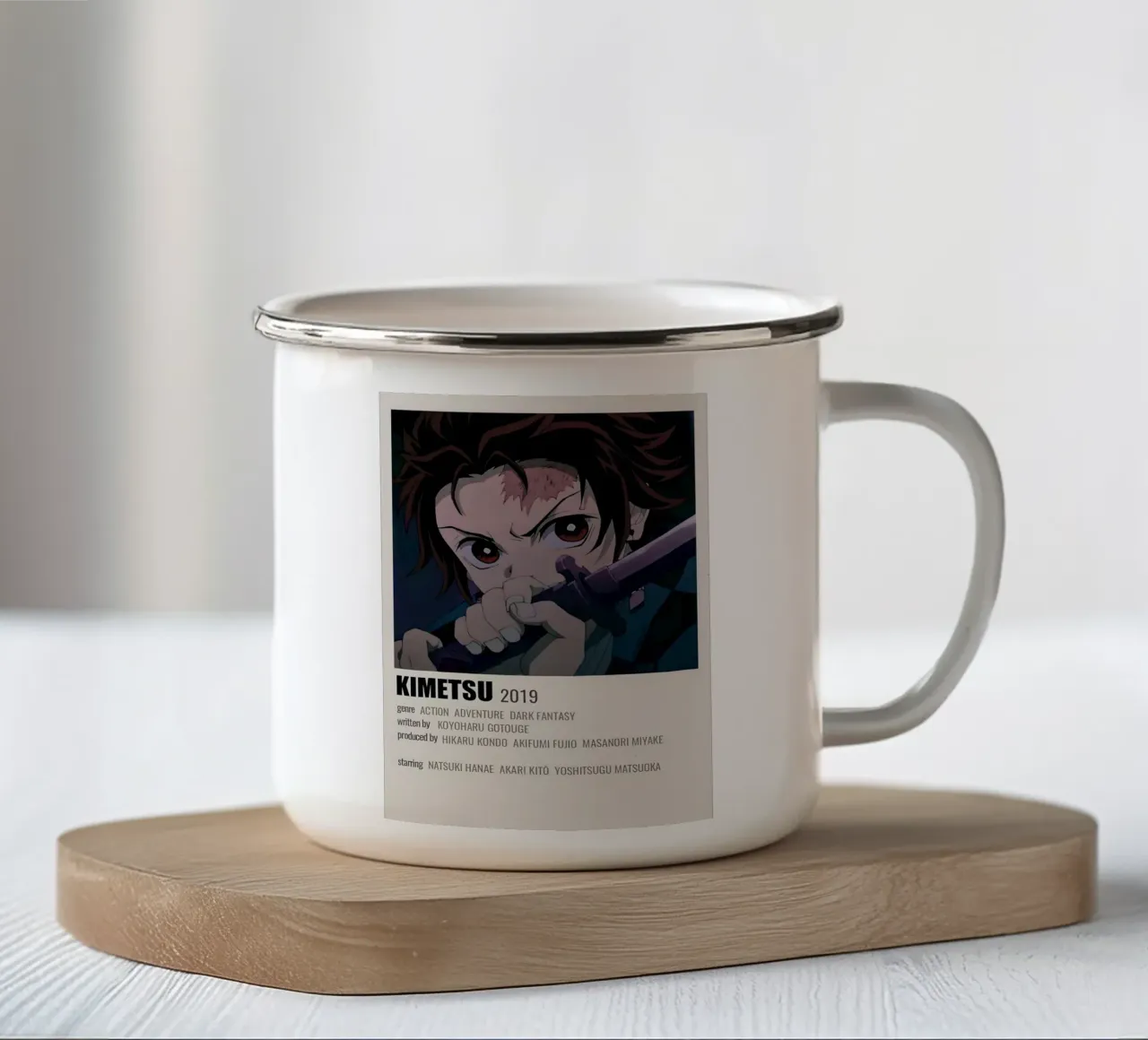 KIMETSU 2019 tazza in smalto da Totoya