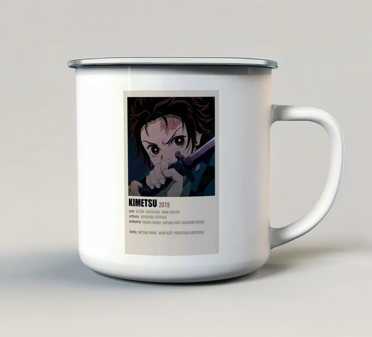 KIMETSU 2019 tazza in smalto da Totoya