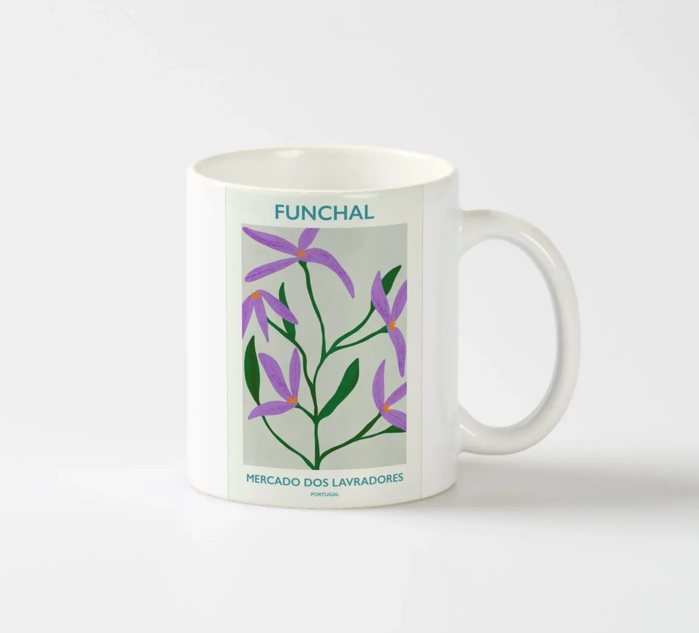Funchal ceramic mug by Pure
