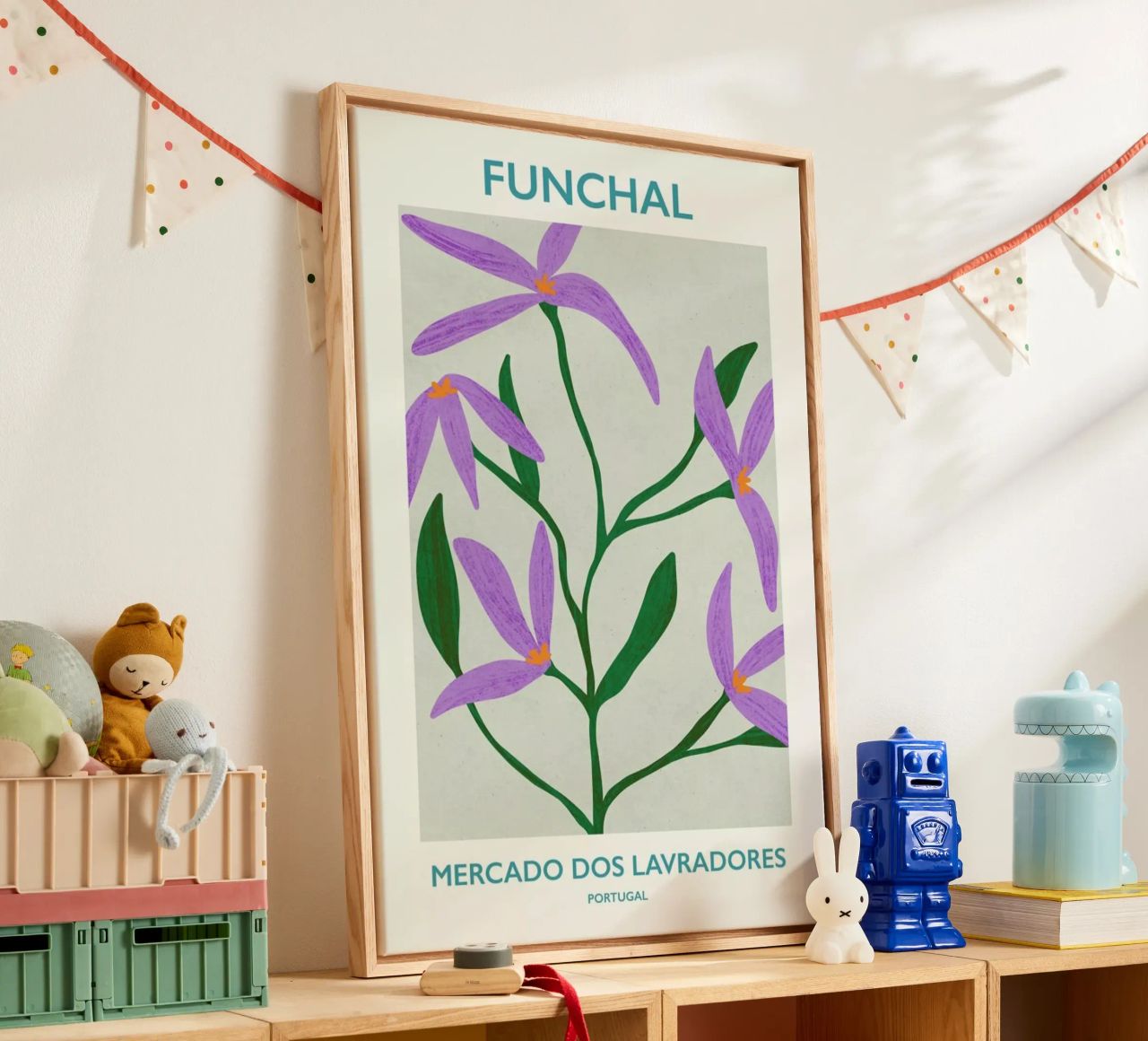 Funchal Leinwand von Pure