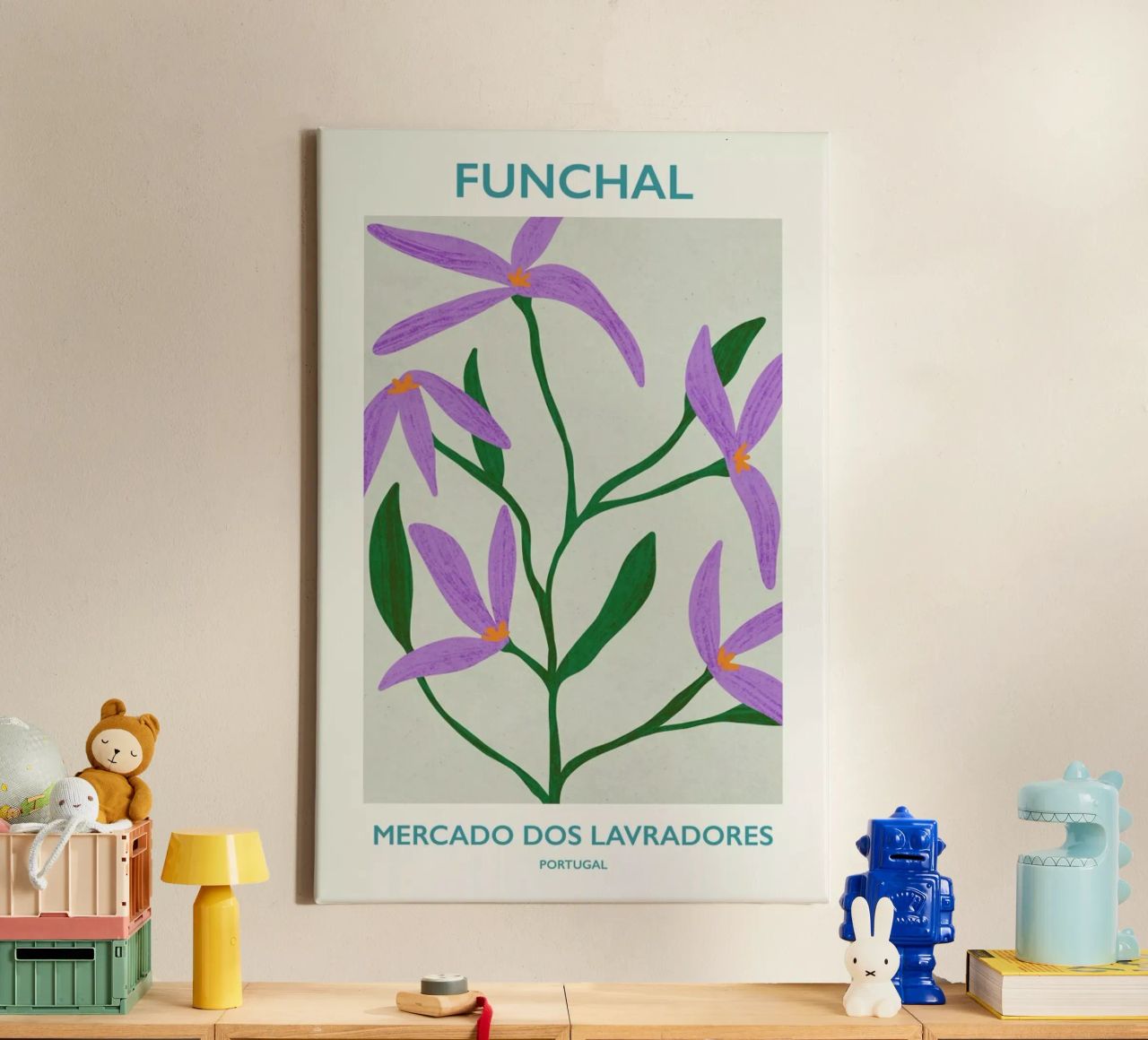 Funchal Leinwand von Pure