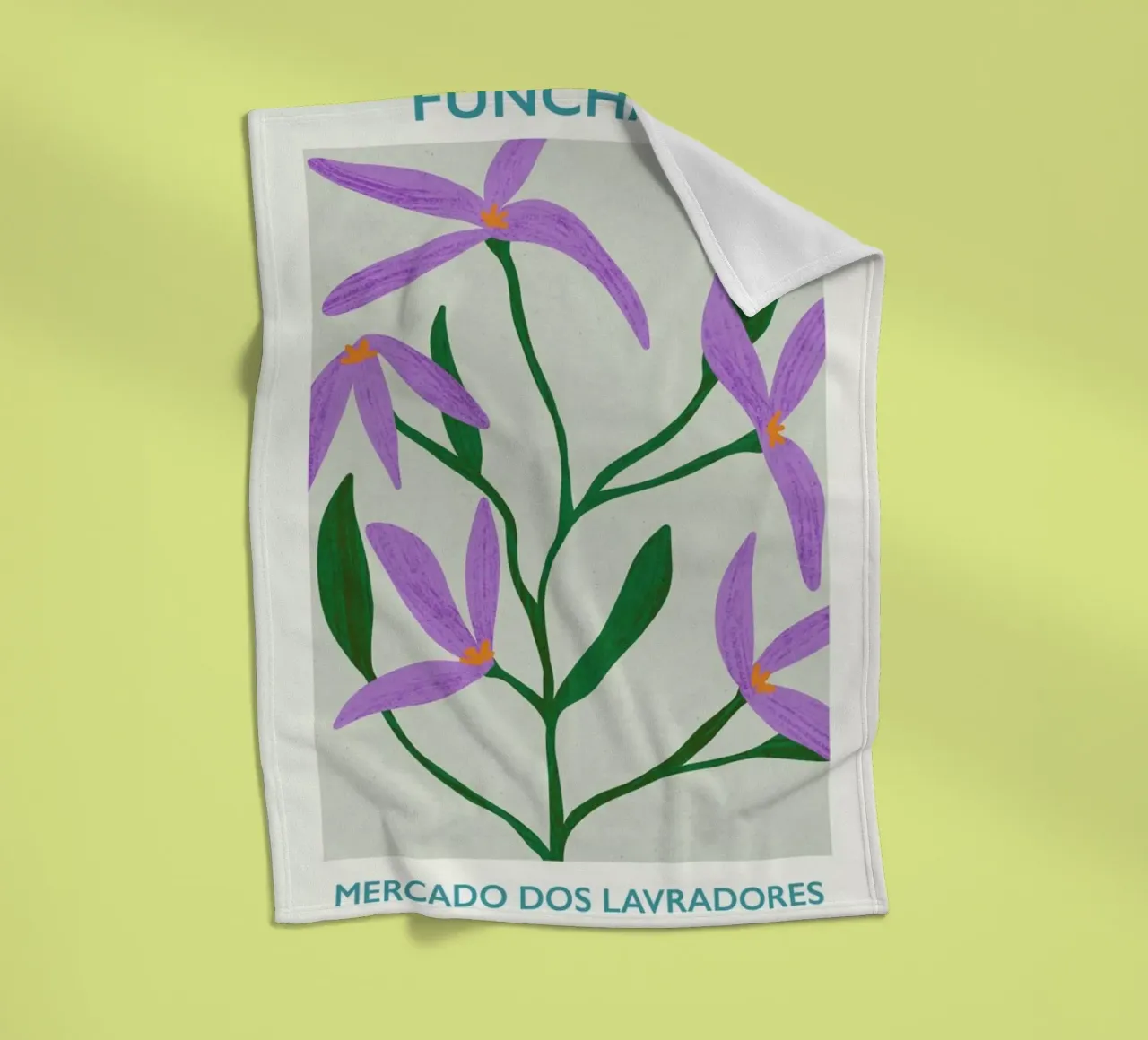 Funchal Fleecedecke von Pure