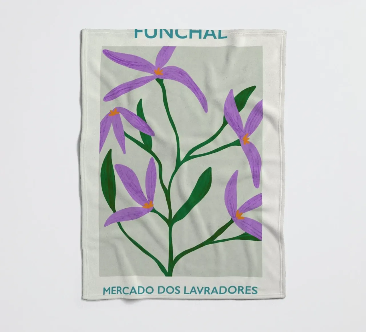 Funchal plaid polaire de Pure