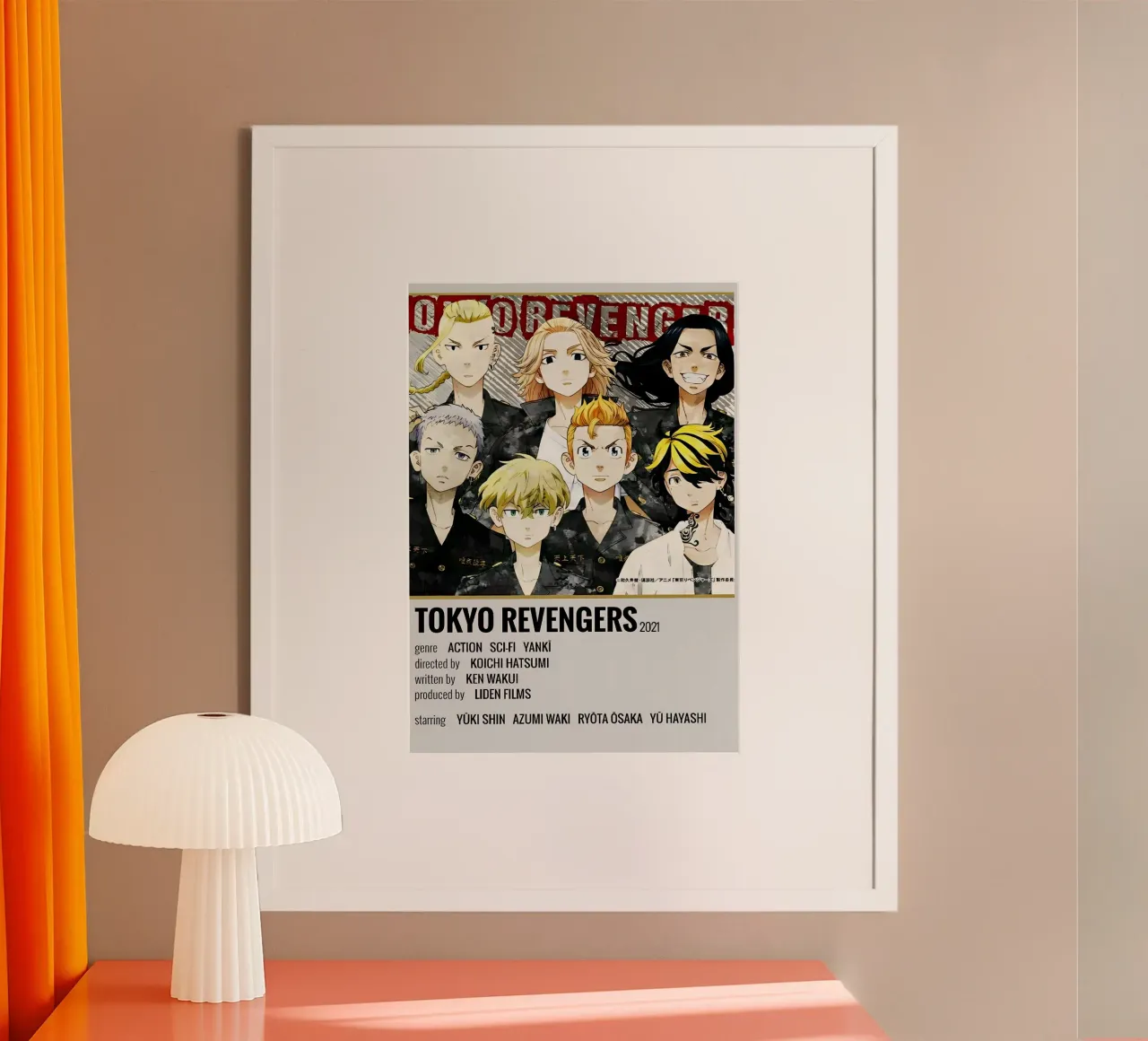TOKYO REVENGERS 2021 carta hahnemühle da Totoya