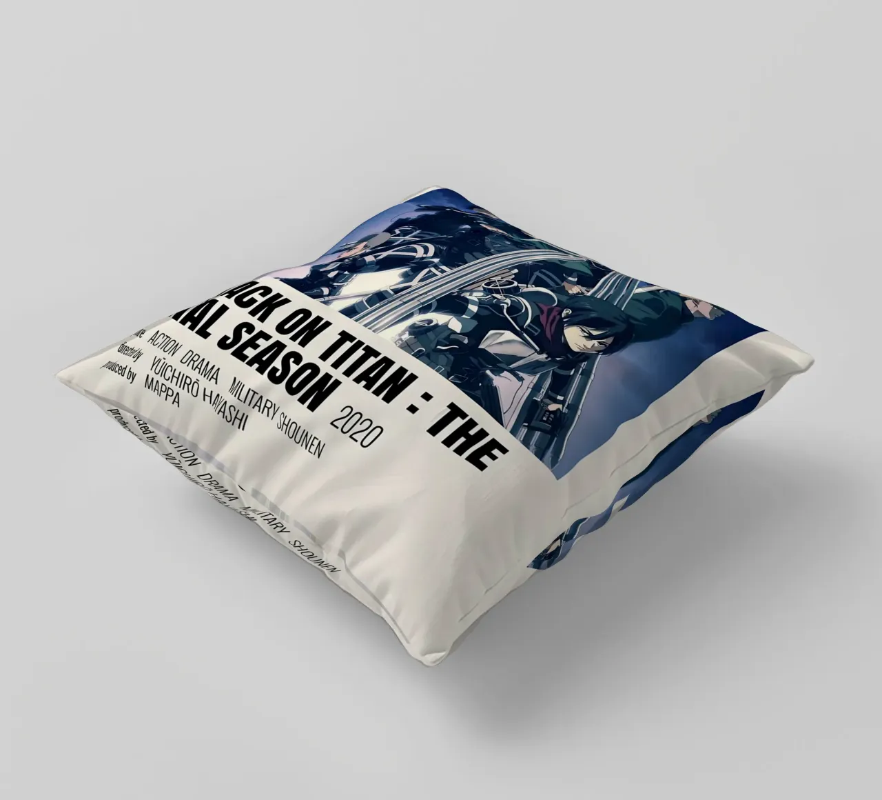 ATTACK ON TITAN THE FINAL SEASON 2020 cuscino da Totoya