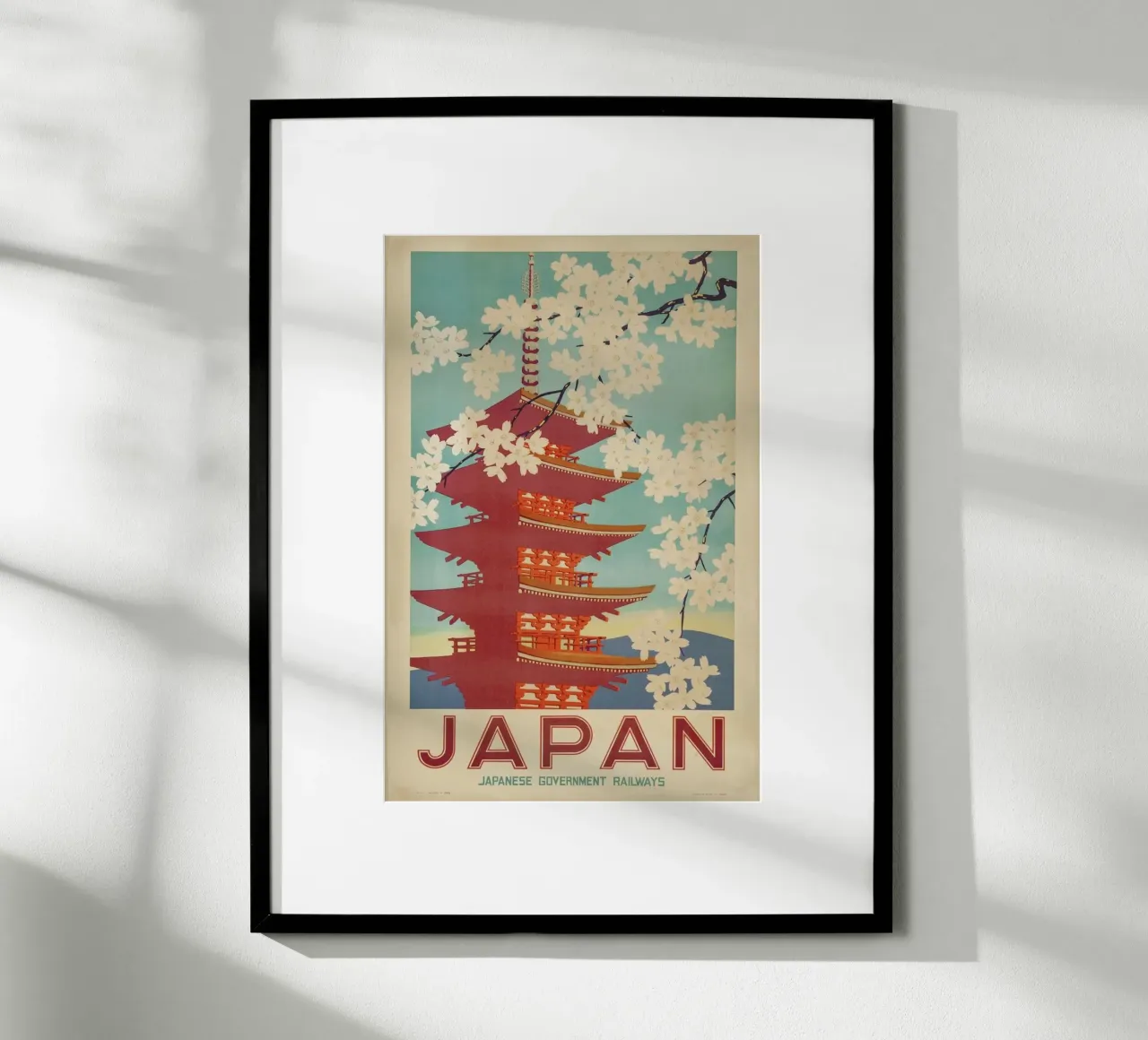 Japanese Government Railways poster da ARTOTHEK