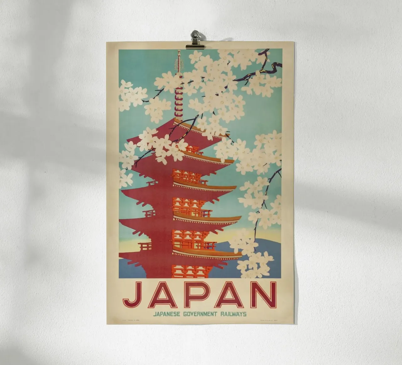 Japanese Government Railways poster da ARTOTHEK