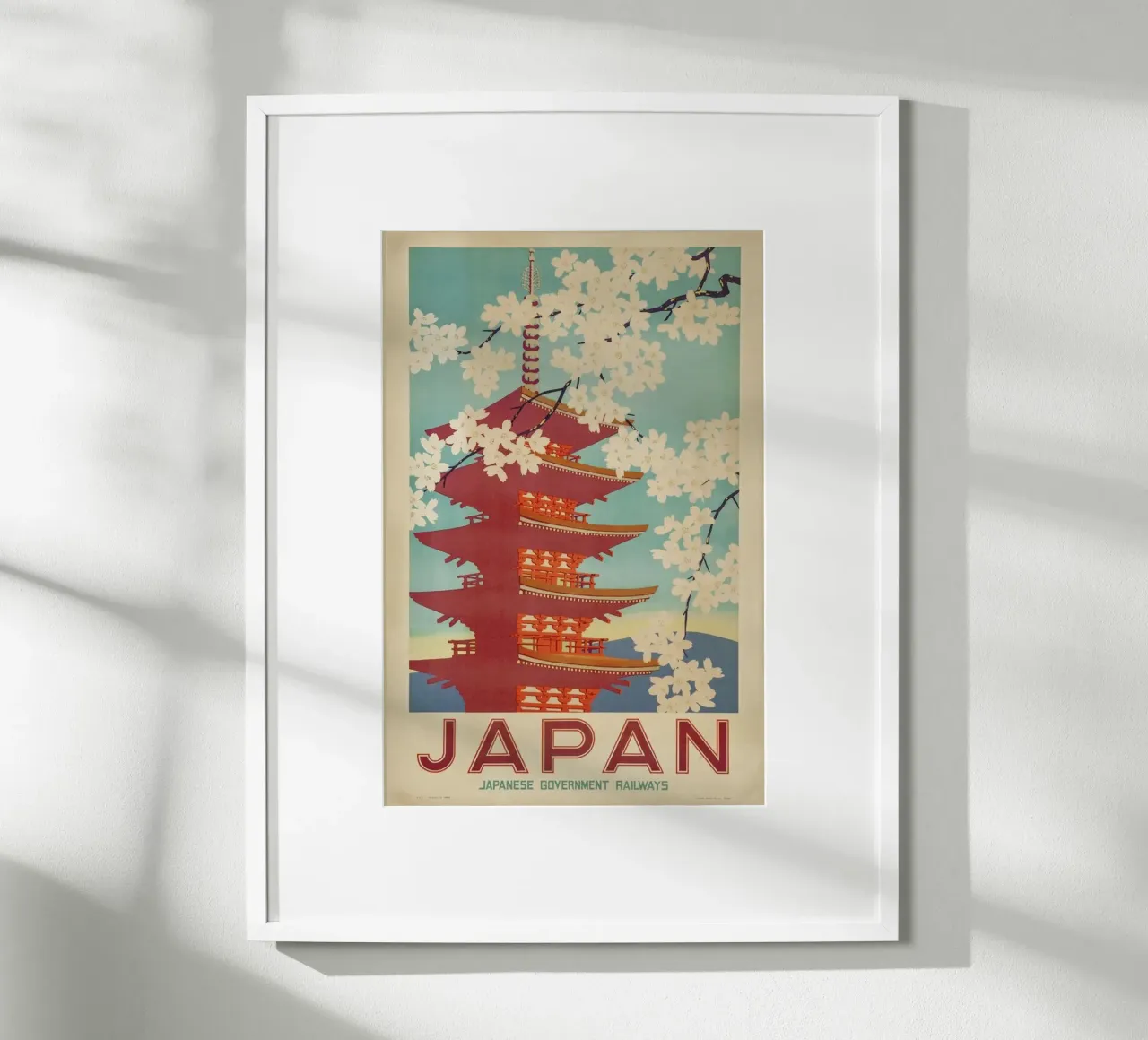 Japanese Government Railways poster da ARTOTHEK