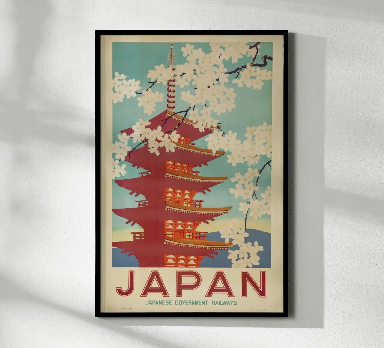 Japanese Government Railways poster da ARTOTHEK