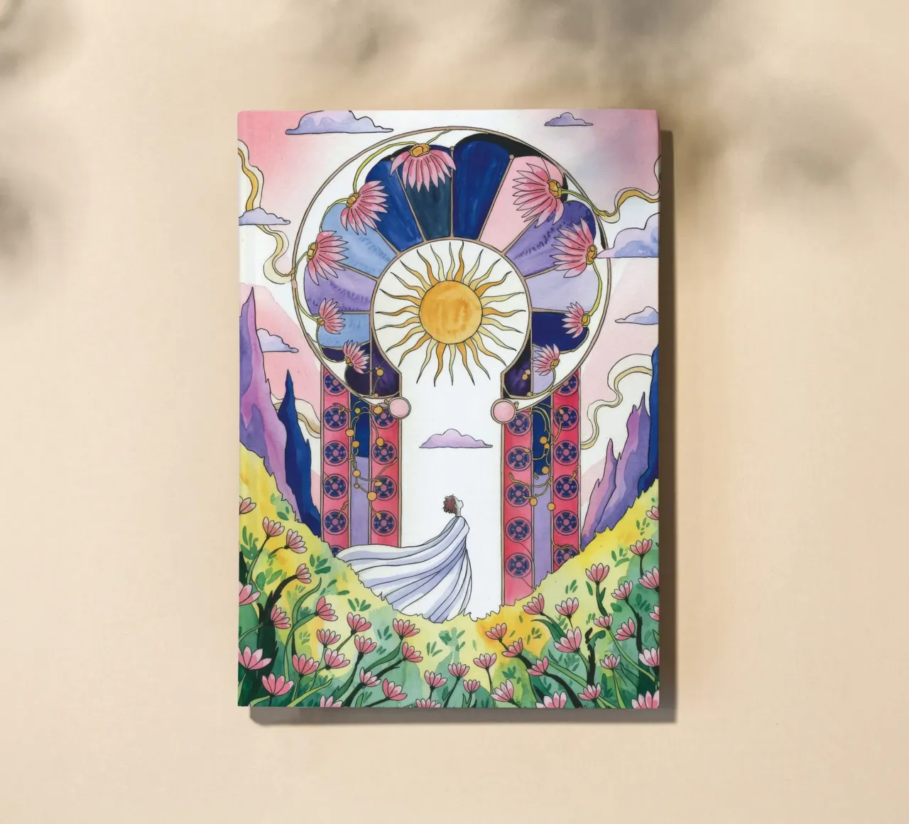 Celestial Bridal Arch notebook by Murni Strokes