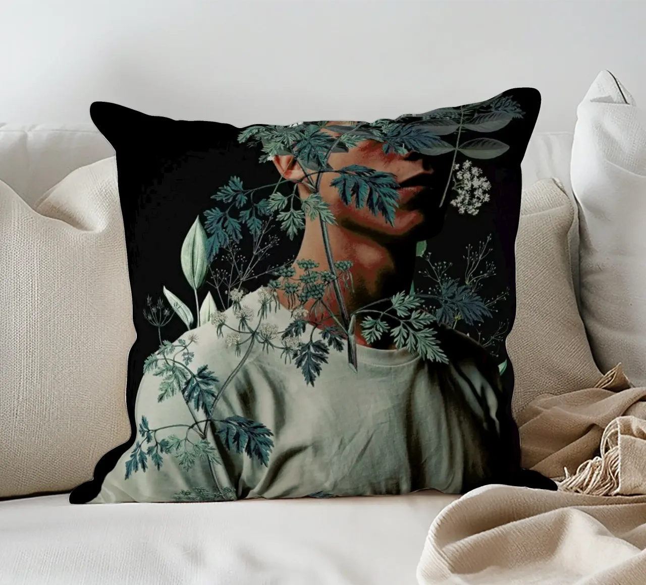 Waiting To Inhale cuscino da Frank Moth