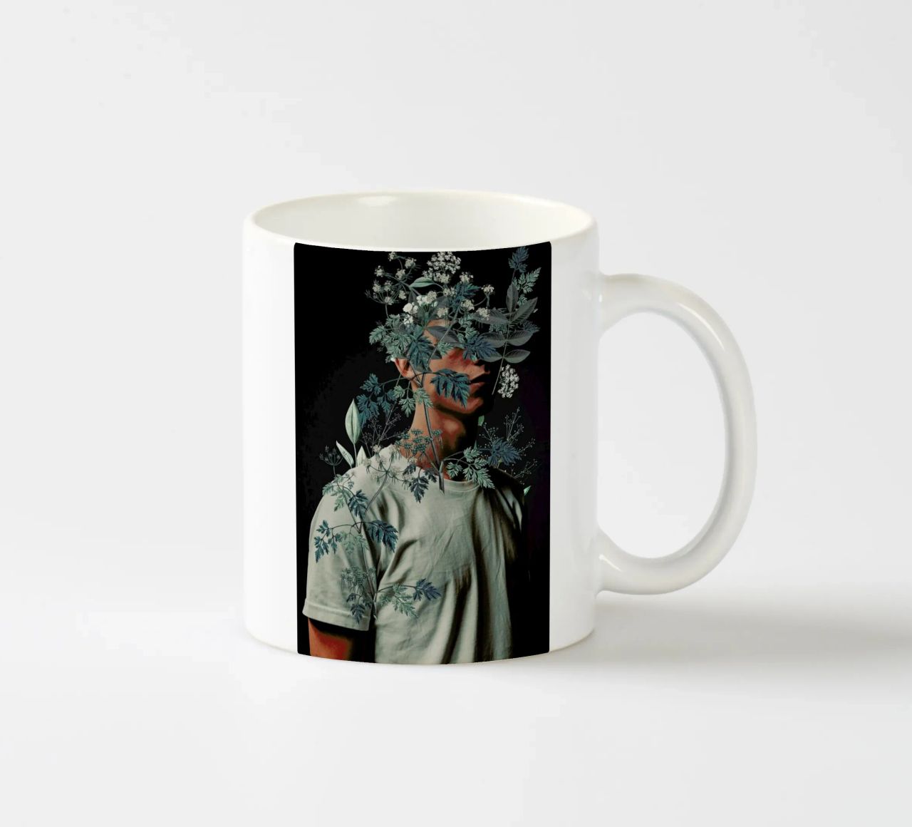 Waiting To Inhale taza de cerámica de Frank Moth