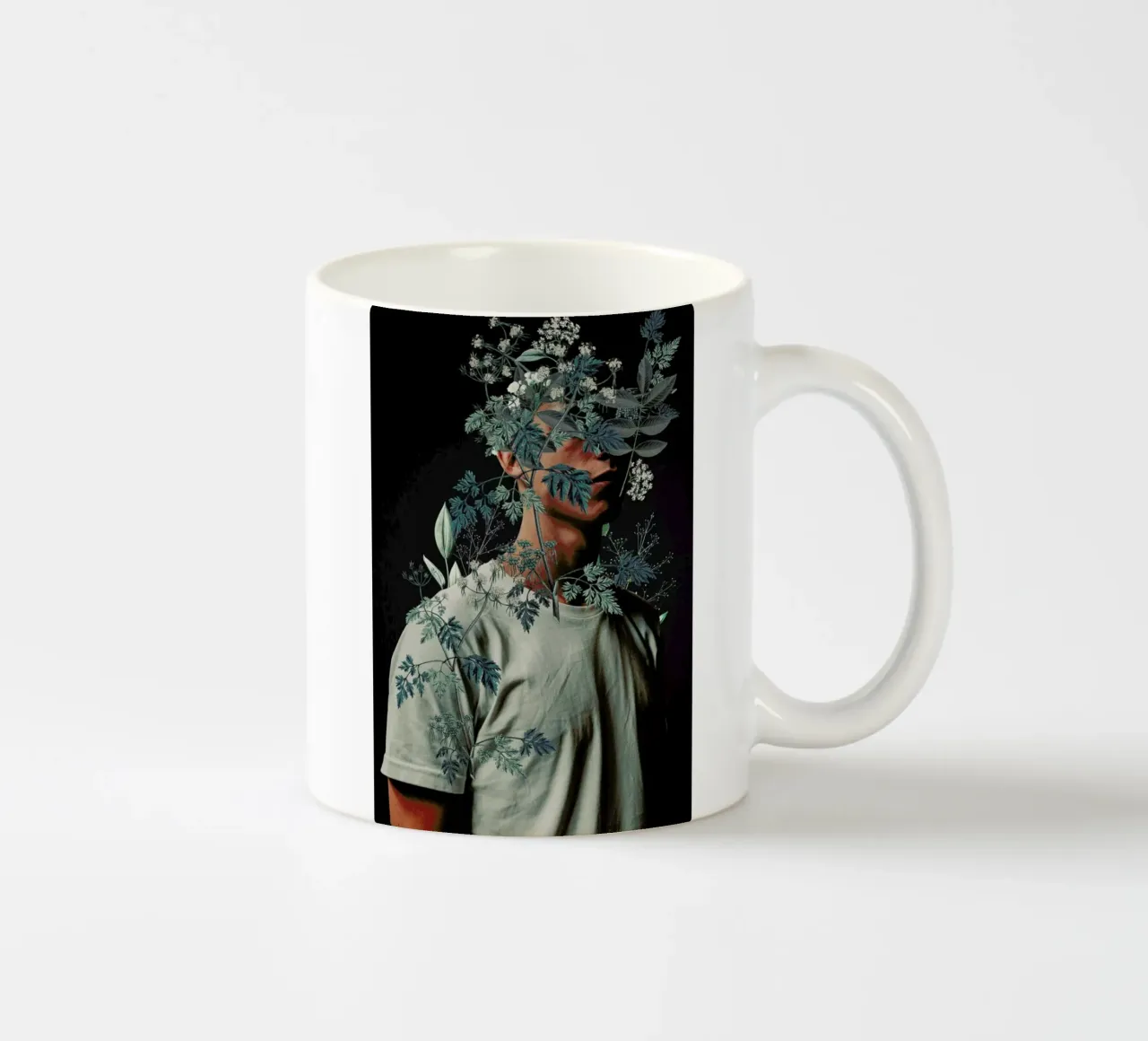 Waiting To Inhale Keramik Tasse von Frank Moth