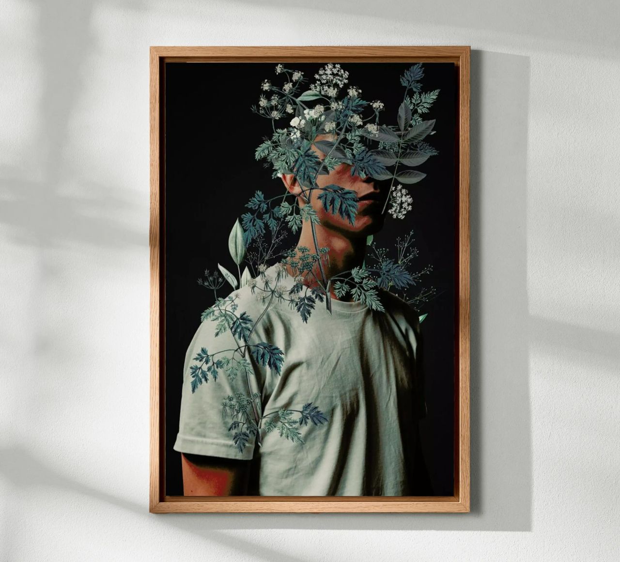 Waiting To Inhale canvas van Frank Moth