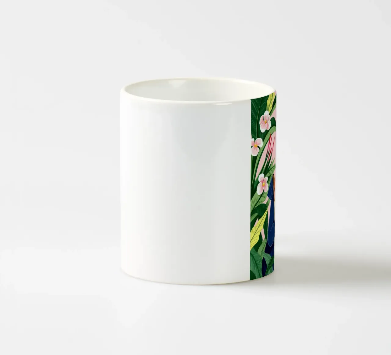 Incontro floreale esotico tazza in ceramica da Murni Strokes