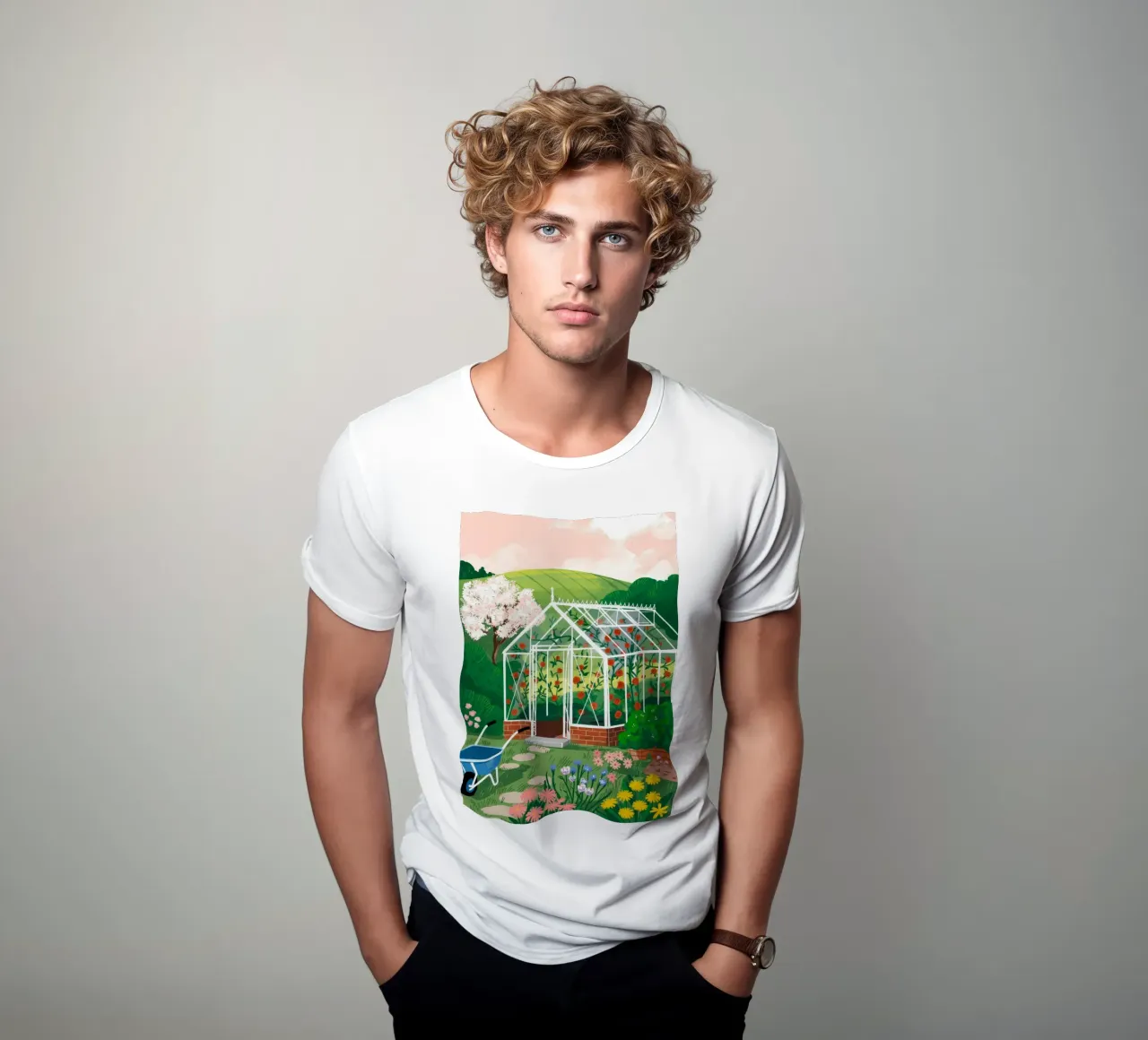 Serra lussureggiante Haven t-shirt da Murni Strokes