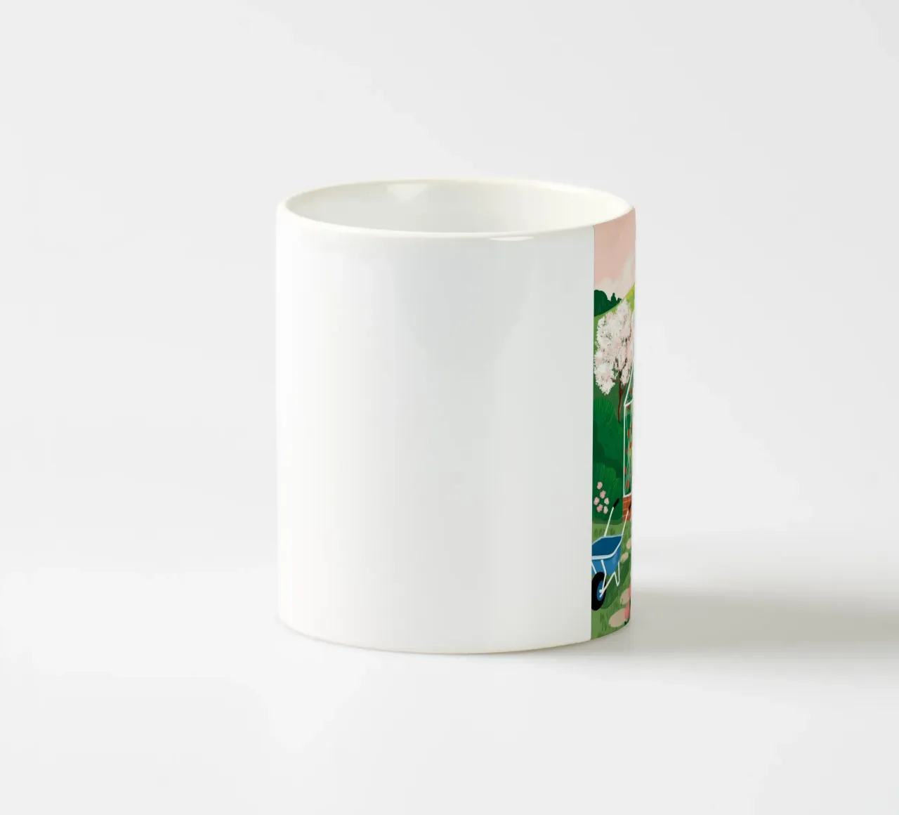 Serra lussureggiante Haven tazza in ceramica da Murni Strokes