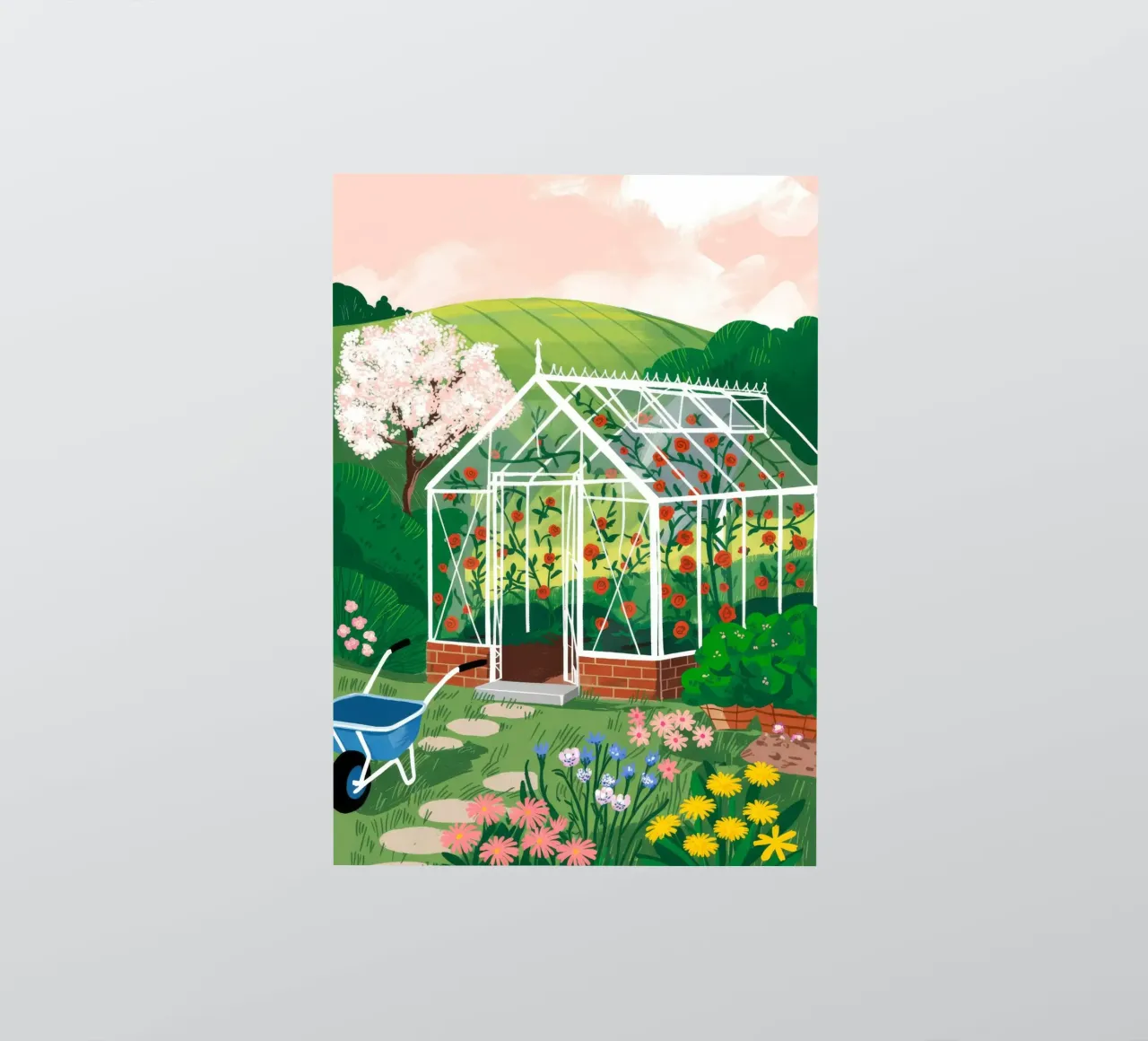 Lush Greenhouse Haven sticker by Murni Strokes