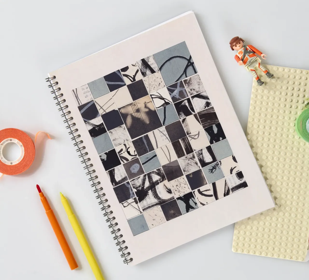 Tapestry of Textures #2 spiral notebook by Alisa Galitsyna