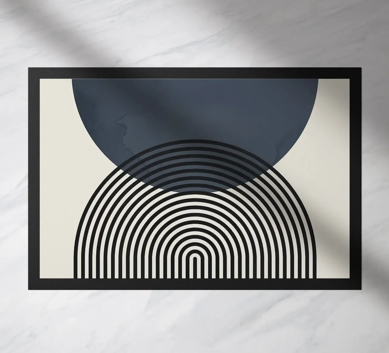 Simplicity doormat by Purrfect Whiskers Art