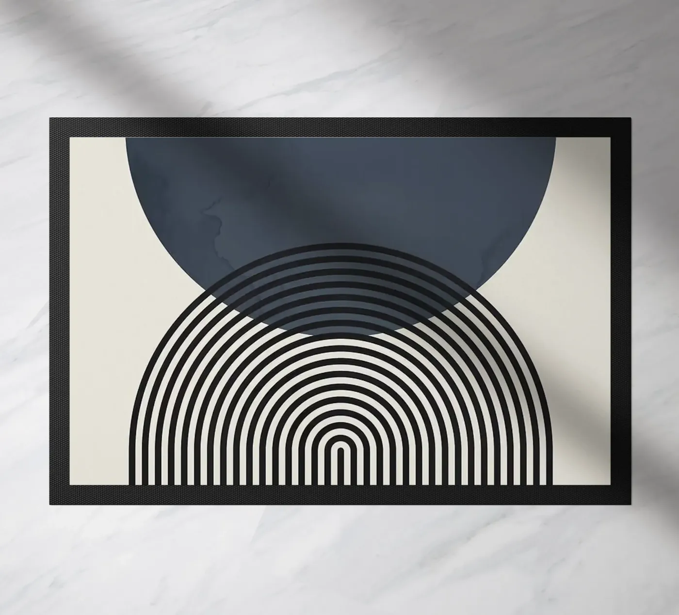 Simplicity doormat by Purrfect Whiskers Art