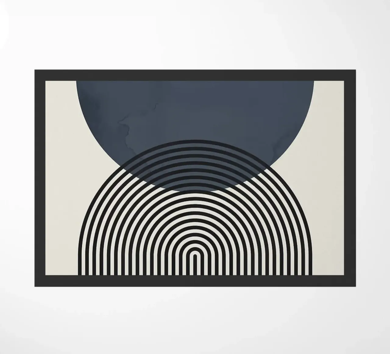 Simplicity doormat by Purrfect Whiskers Art