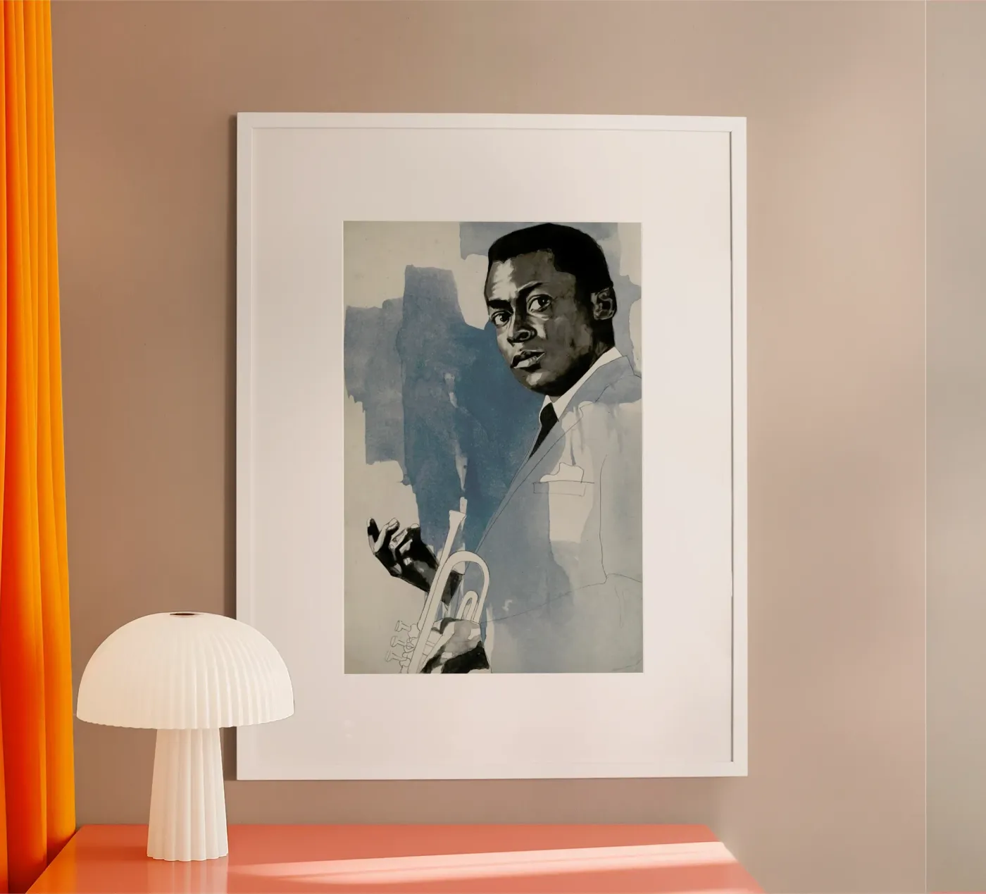Miles Davis poster van David Diehl