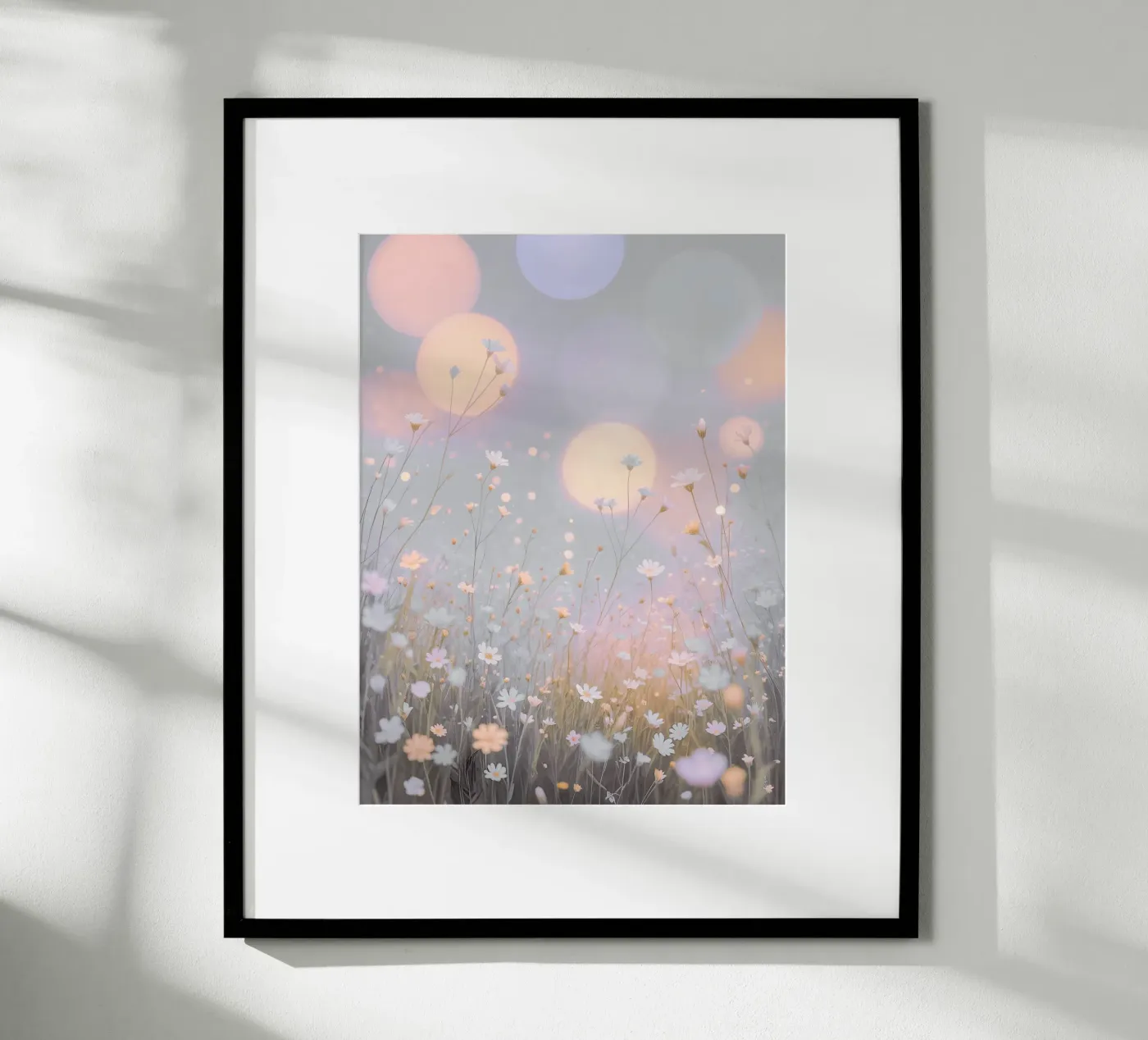 Dreamy Meadow Glow Poster von Moon  Bloom