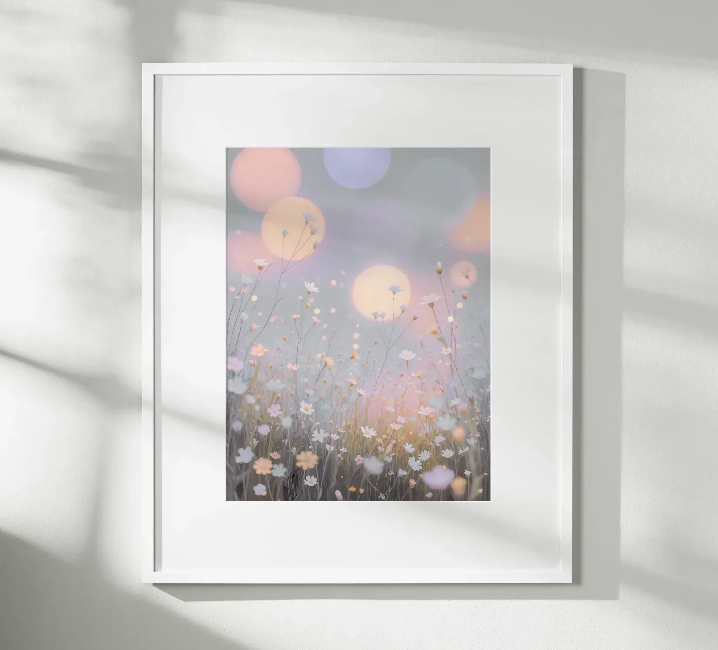 Dreamy Meadow Glow Poster von Moon  Bloom