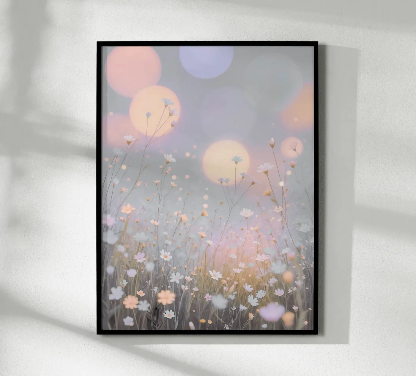 Dreamy Meadow Glow Poster von Moon  Bloom