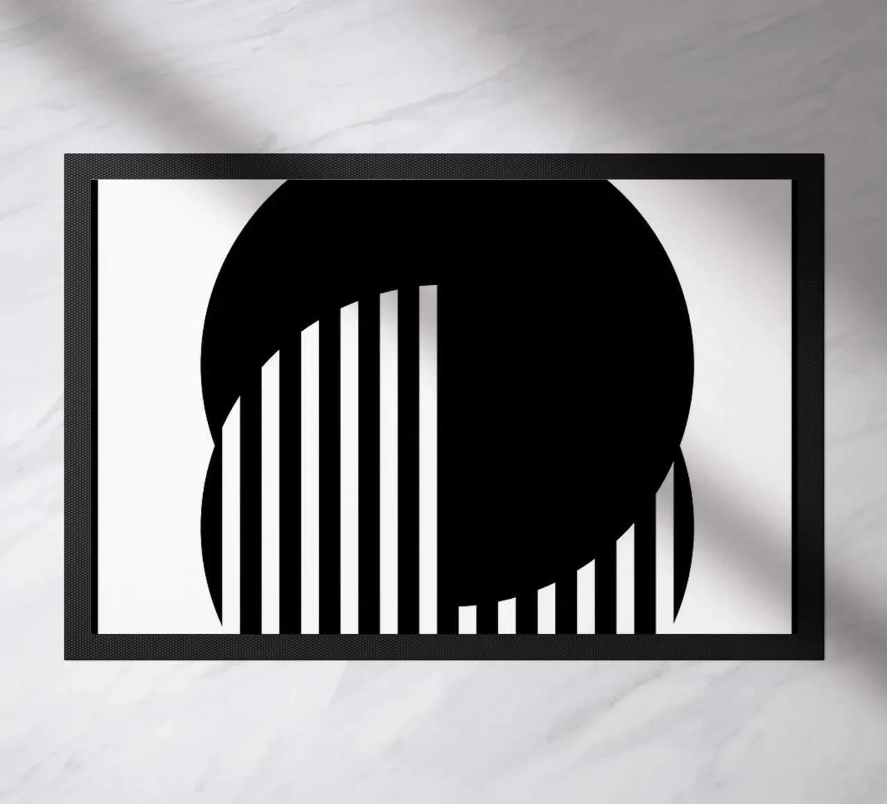 Bauhaus nero zerbino da Purrfect Whiskers Art