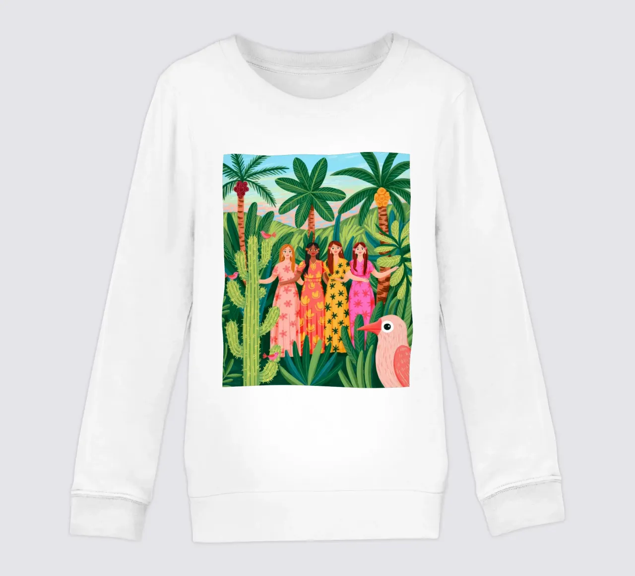Armonia tropicale felpa bambino da Murni Strokes