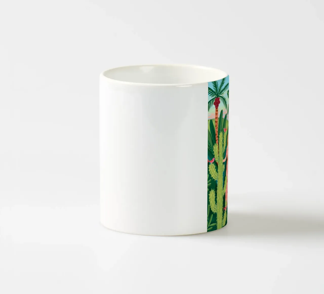 Tropische Harmonie Keramik Tasse von Murni Strokes