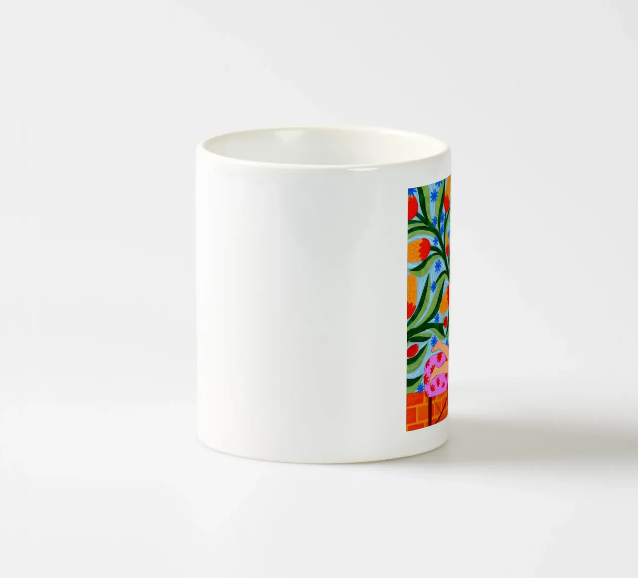 Sogno floreale tazza in ceramica da Murni Strokes