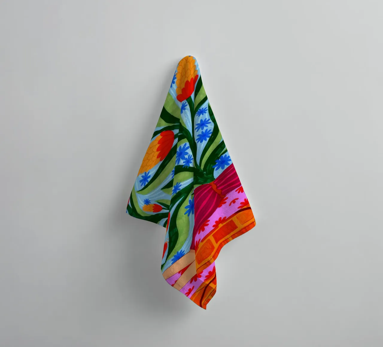 Sogno floreale asciugamano da bagno da Murni Strokes