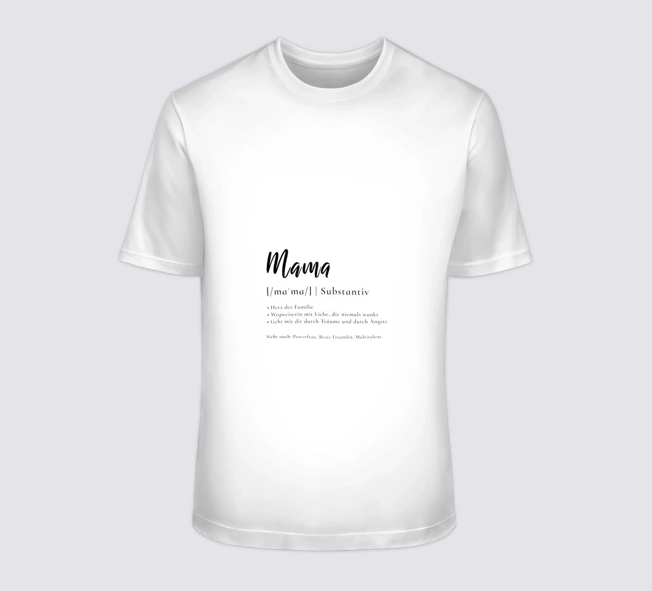 Mama - Definition Muttertag Geschenk t-shirt da Typo Designs