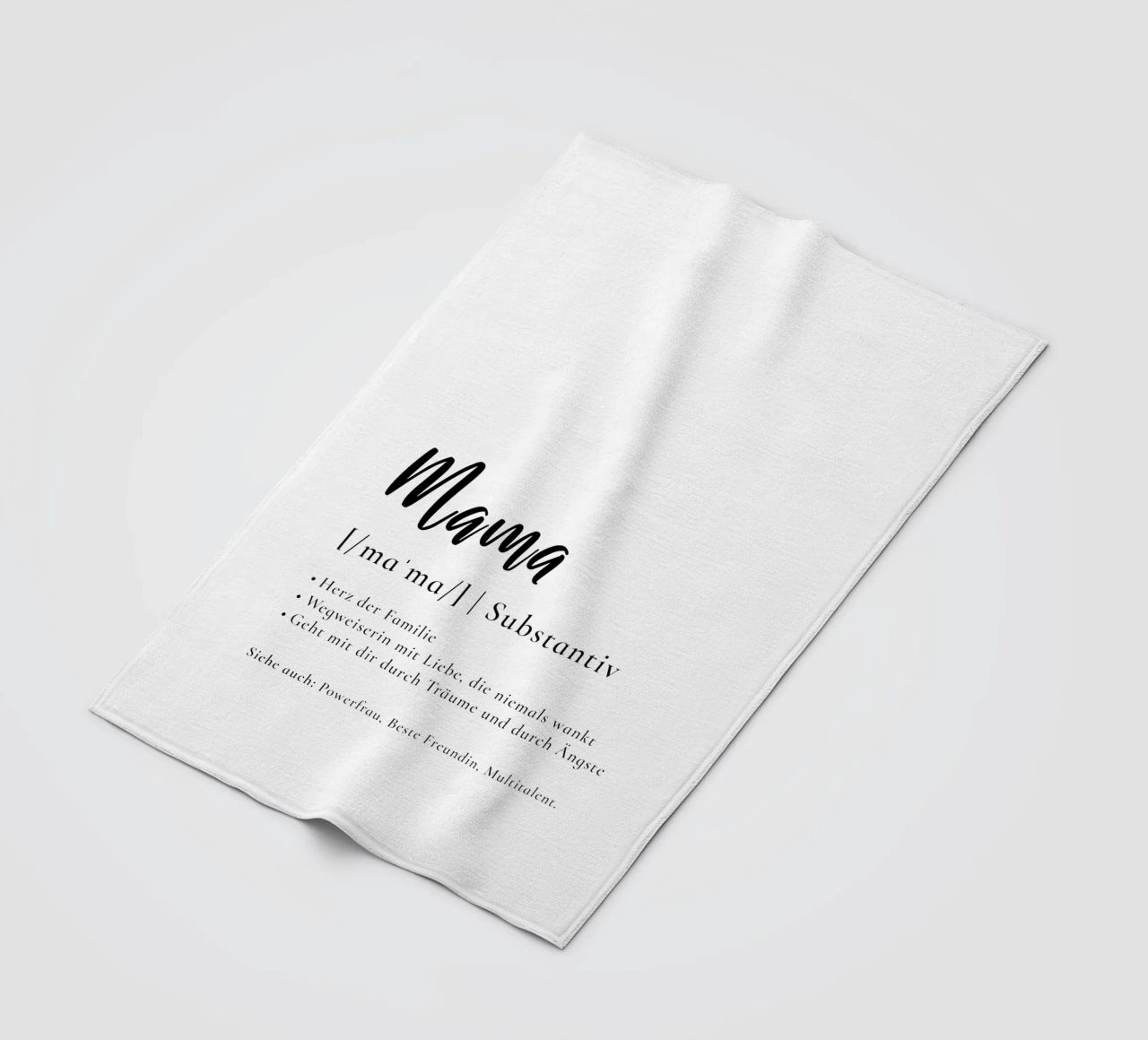 Mama - Definition Muttertag Geschenk coperta in pile da Typo Designs