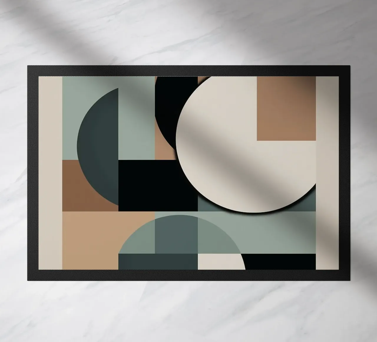 Arte geometrica retrò Bauhaus zerbino da Charles A Boudreau