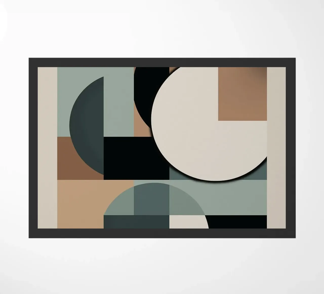 Arte geometrica retrò Bauhaus zerbino da Charles A Boudreau