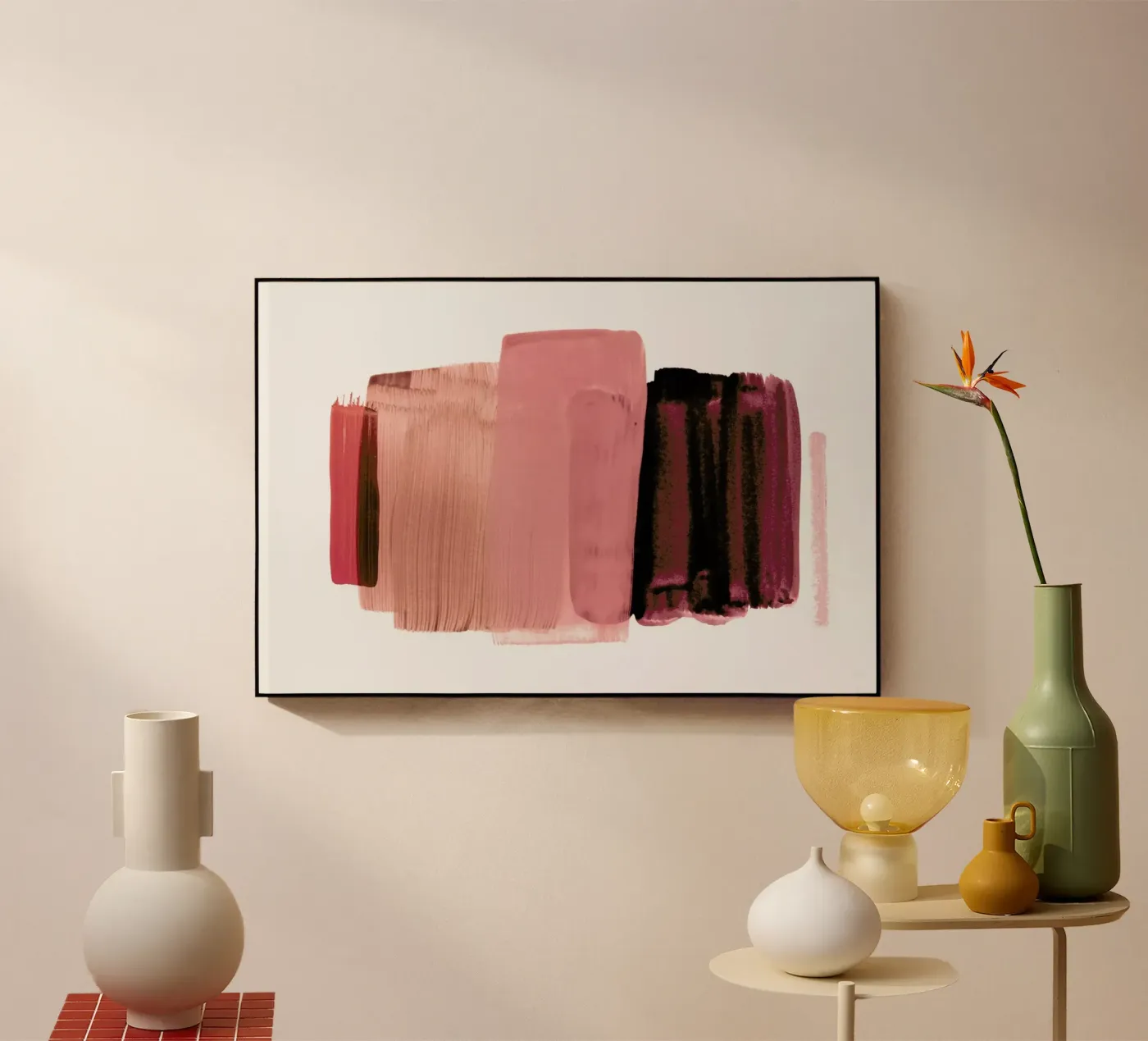 Minimalism 17 acryl van IRIS LEHNHARDT FINE ART