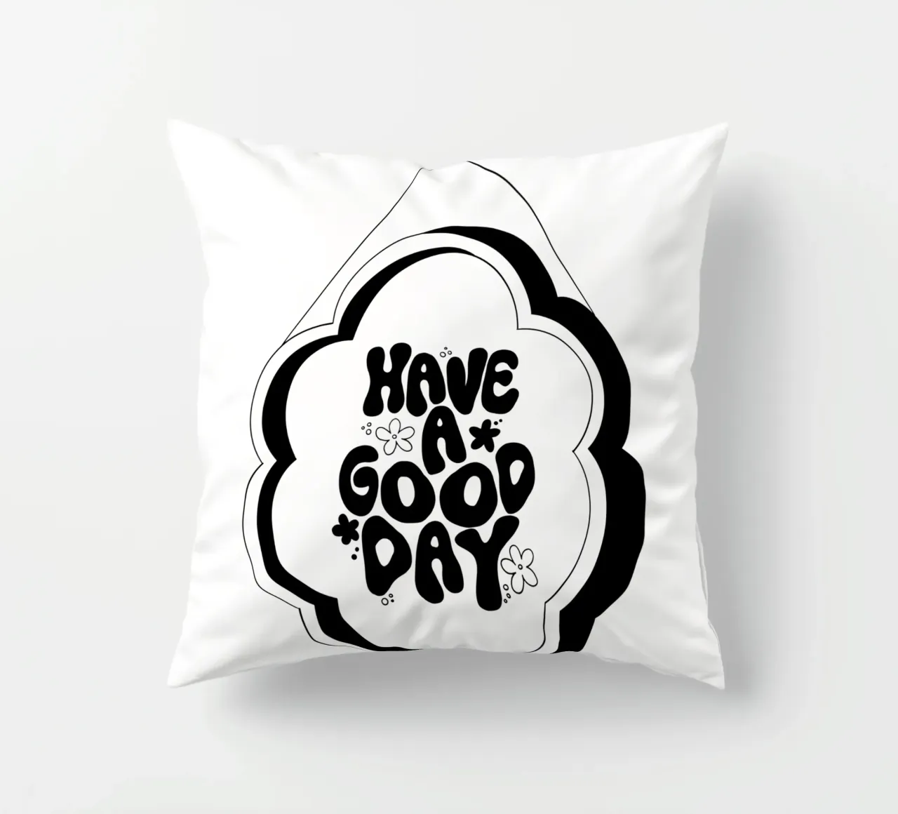 Have A Good Day cuscino da byh.illustration