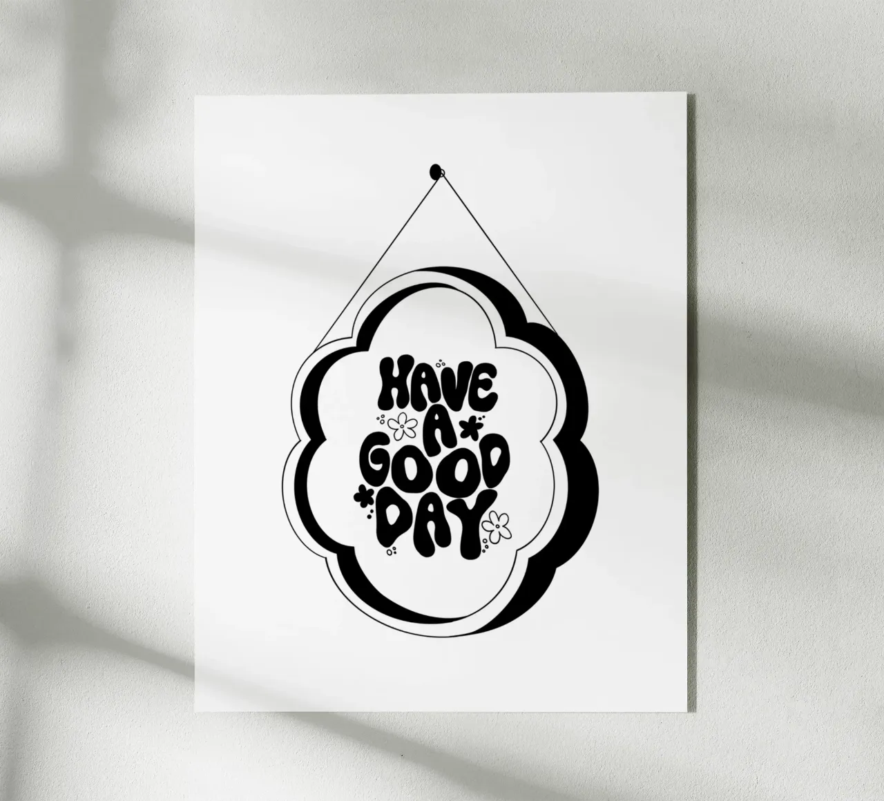 Have A Good Day plexiglass da byh.illustration