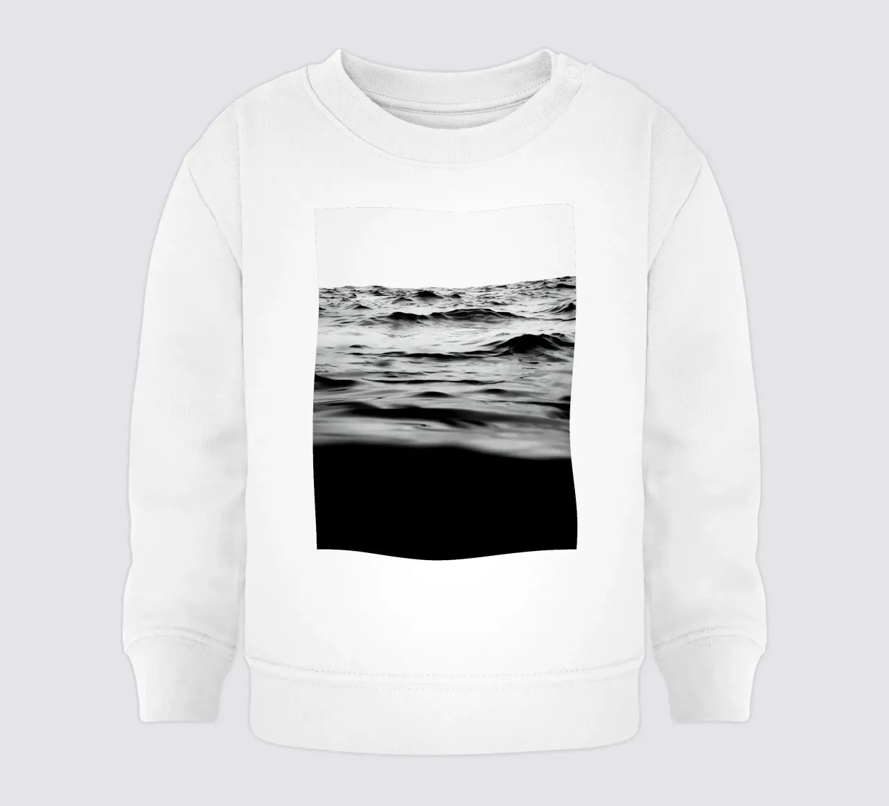 Orizzonte del Mar Nero felpa neonato da Moon  Bloom