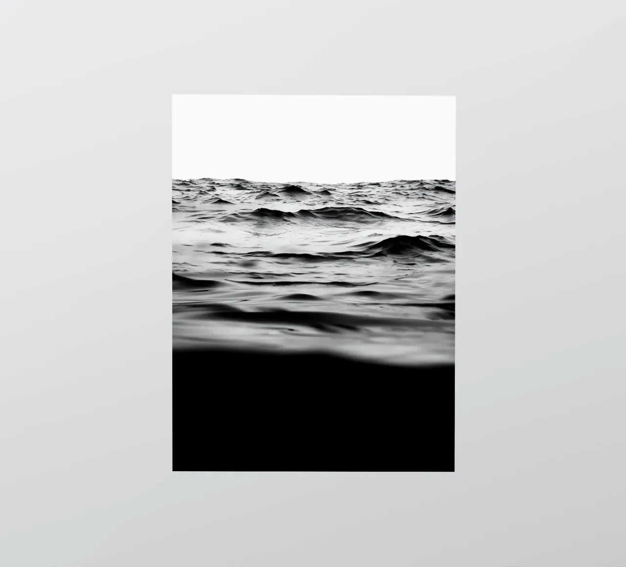 Black Sea Horizon sticker by Moon  Bloom