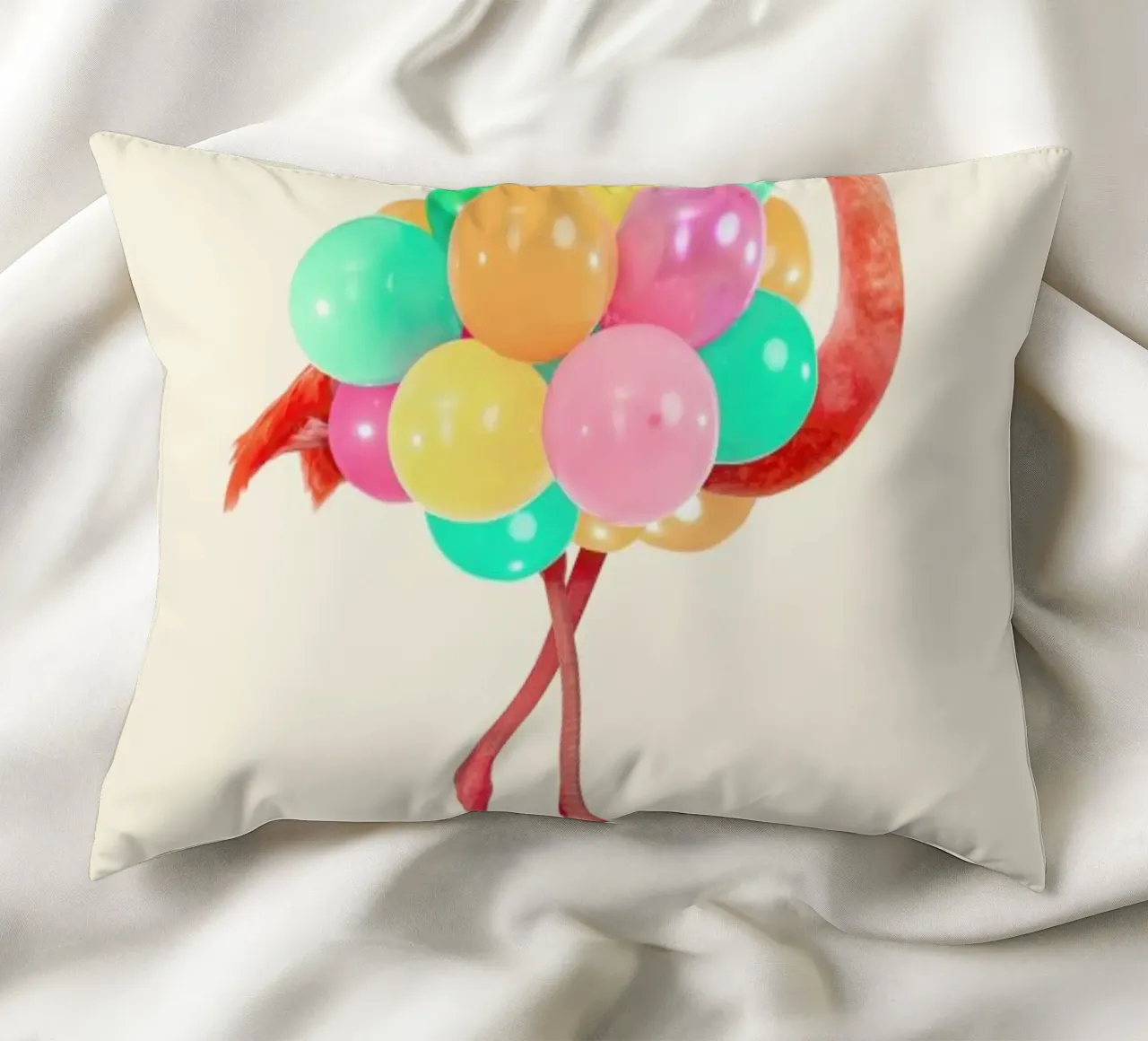 Flamingo Party cuscino da Paul Fuentes Design