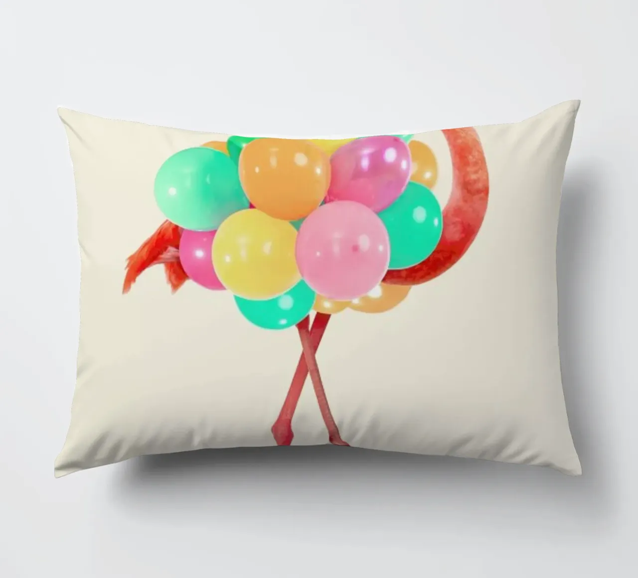 Flamingo Party cuscino da Paul Fuentes Design